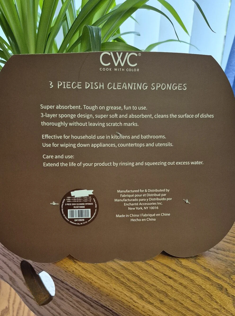 CWC Pumpkin Dish Cleaning Sponge Set Orange, Yellow, Green. Set Of 3. BRAND NEW